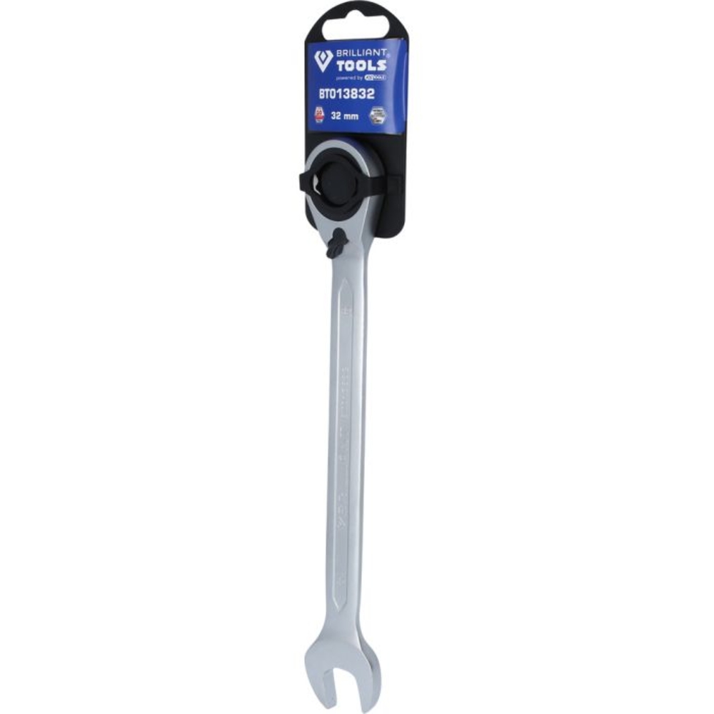 Clé mixte à cliquet réversible 32mm BRILLIANT TOOLS - KS TOOLS - BT013832