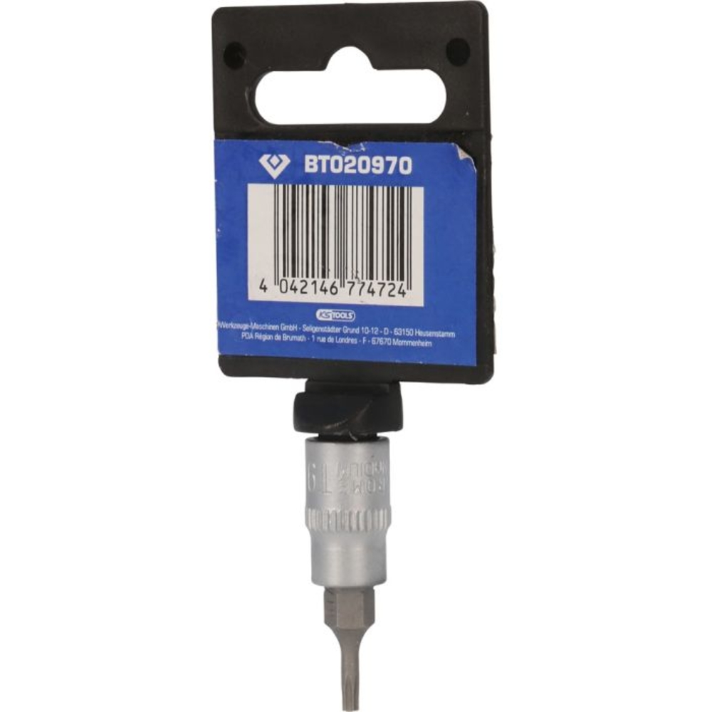 Douille tournevis TORX 1/4