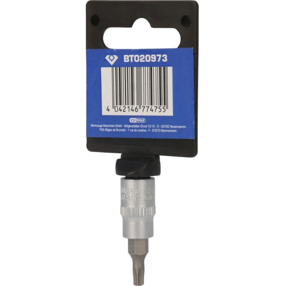 Douille tournevis TORX 1/4