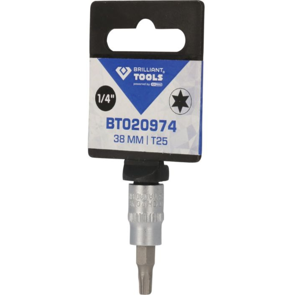 Douille tournevis TORX 1/4