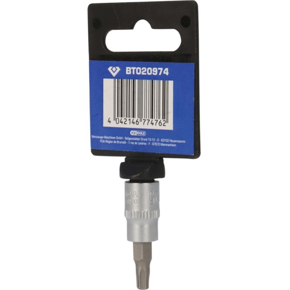 Douille tournevis TORX 1/4