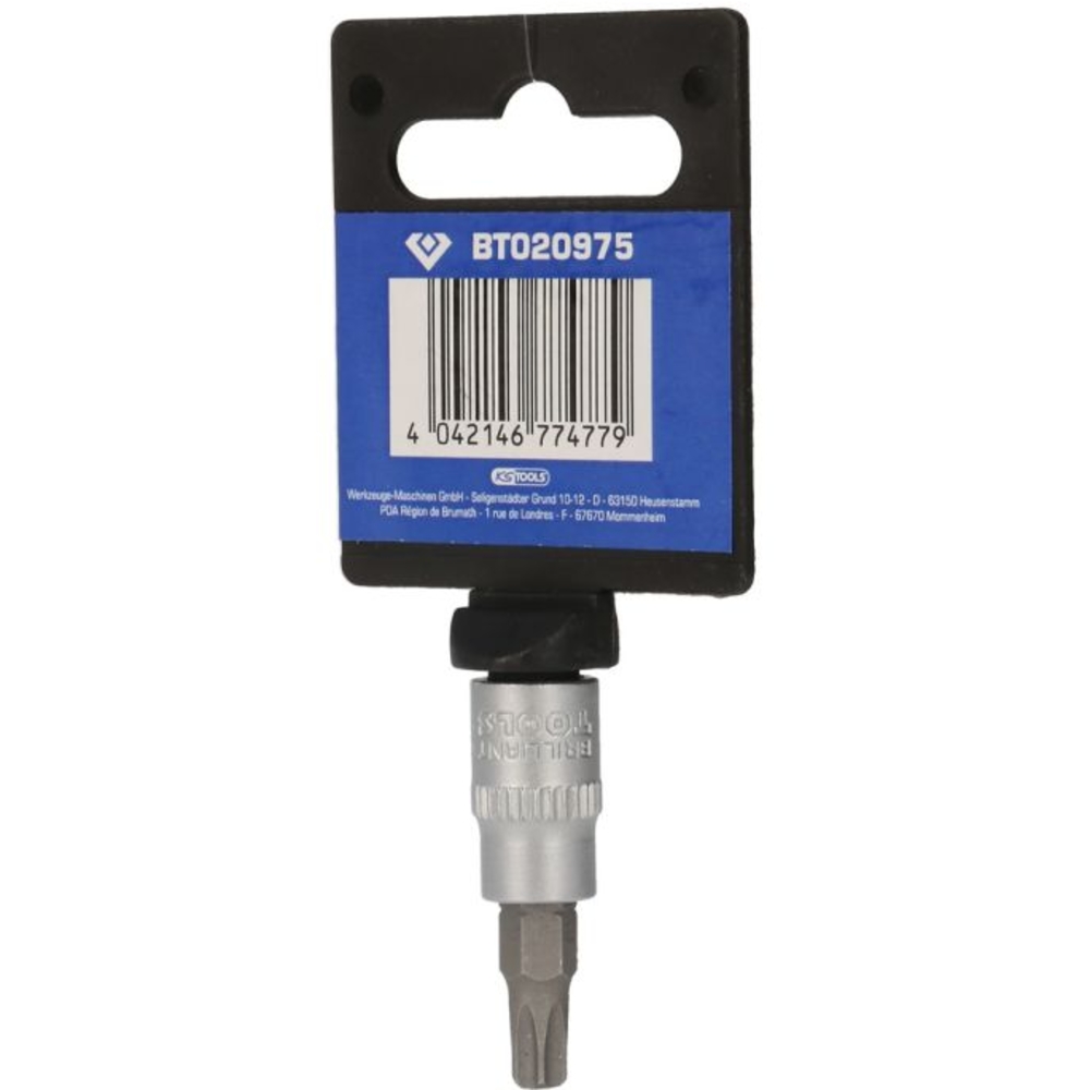 Douille tournevis TORX 1/4
