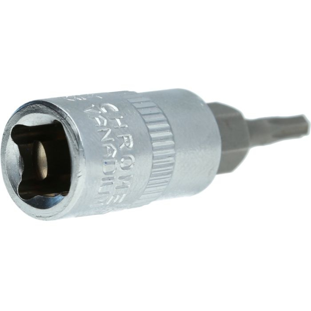 Douille tournevis TORX percé 1/4