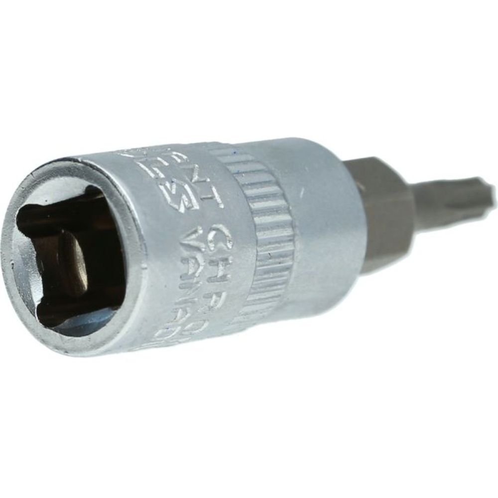 Douille tournevis TORX percé 1/4