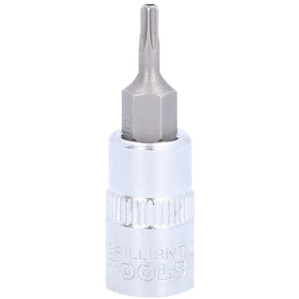 Douille tournevis TORX percé 1/4