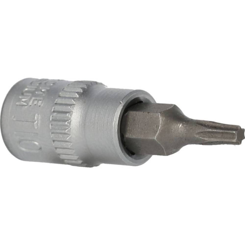 Douille tournevis TORX percé 1/4