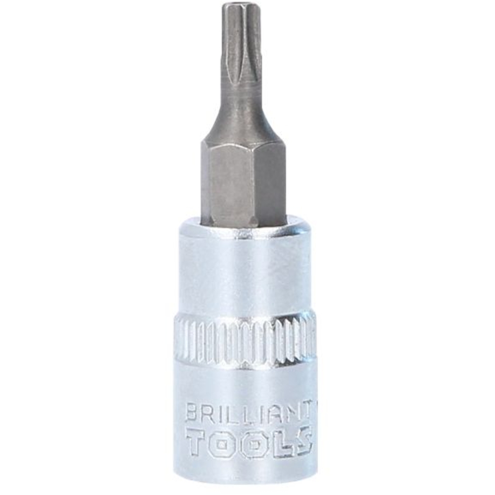 Douille tournevis TORX percé 1/4