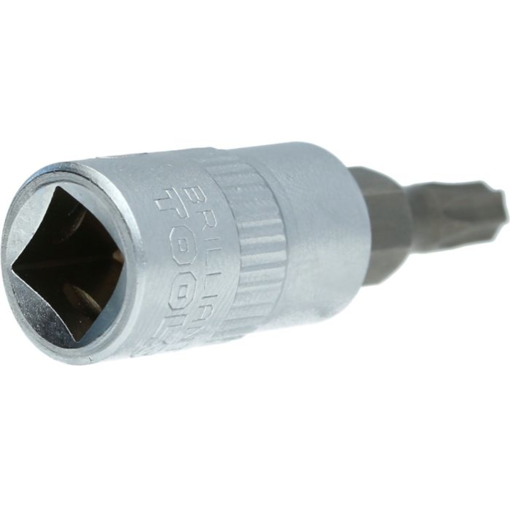 Douille tournevis TORX percé 1/4