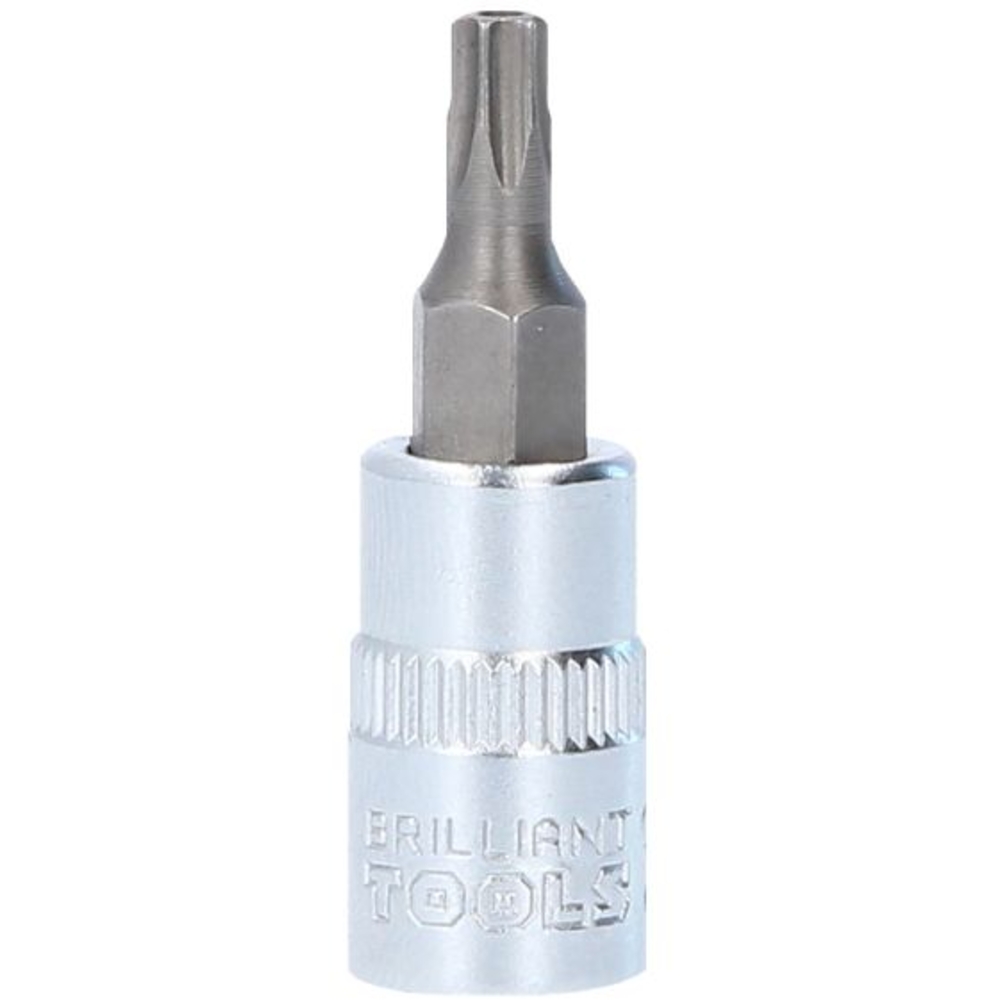 Douille tournevis TORX percé 1/4