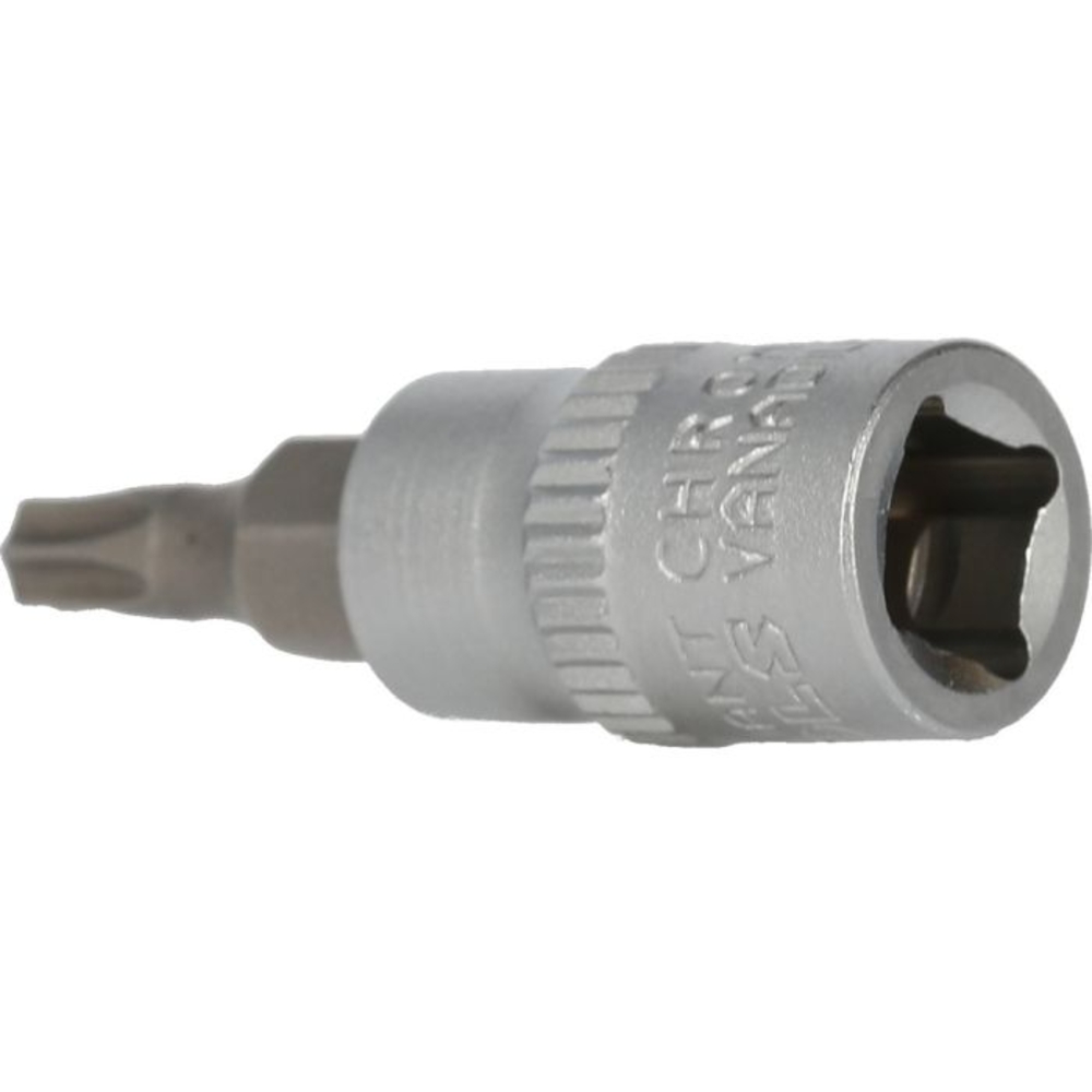 Douille tournevis TORX percé 1/4