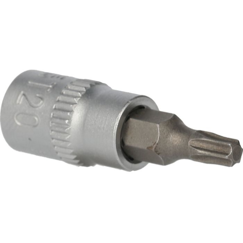 Douille tournevis TORX percé 1/4