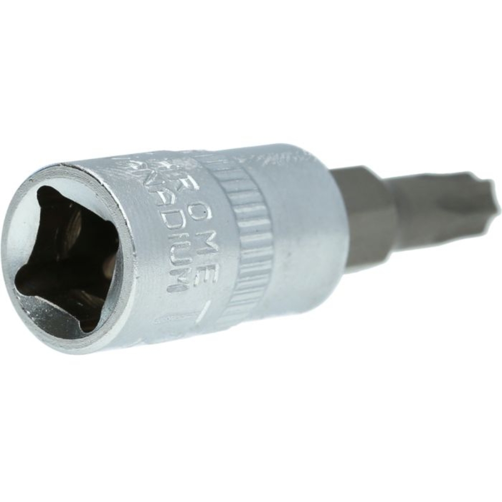 Douille tournevis TORX percé 1/4