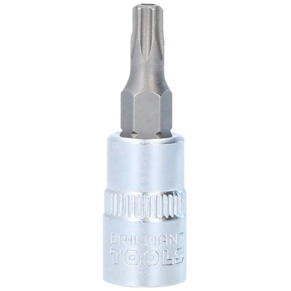 Douille tournevis TORX percé 1/4
