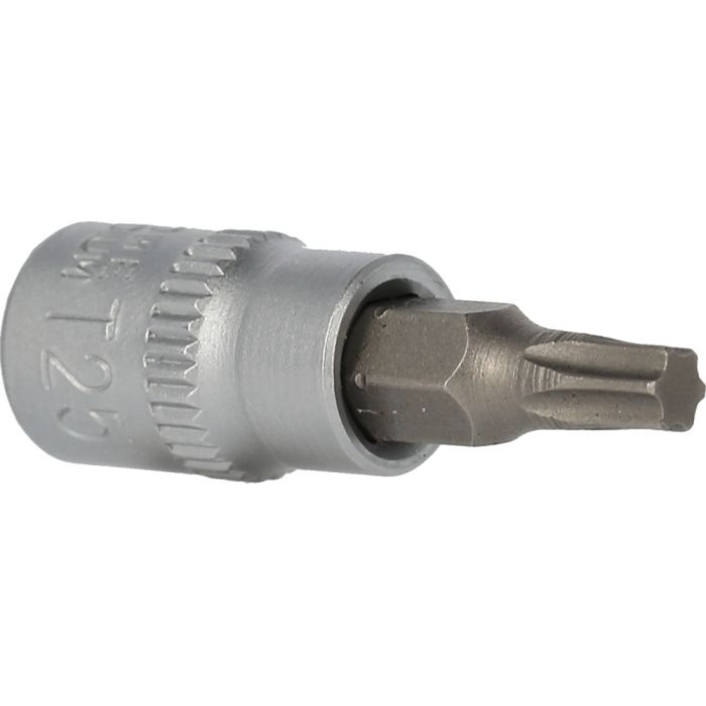 Douille tournevis TORX percé 1/4