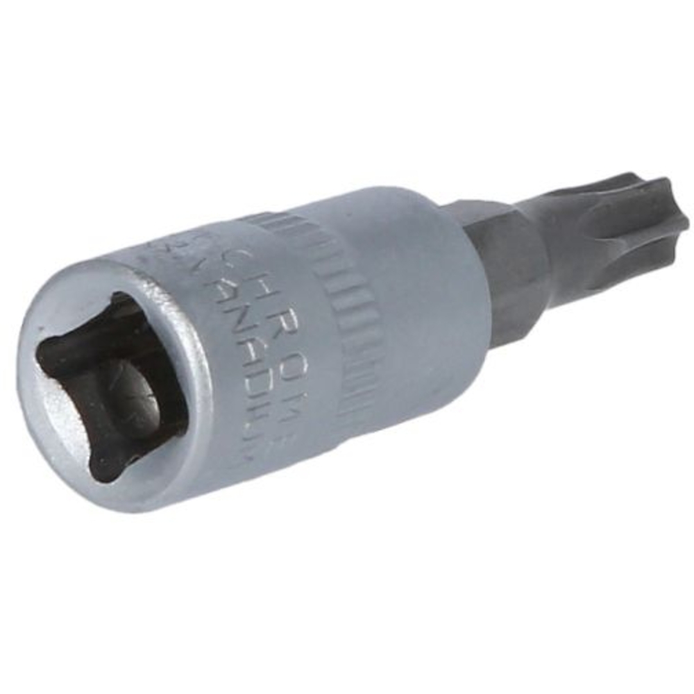 Douille tournevis TORX percé 1/4