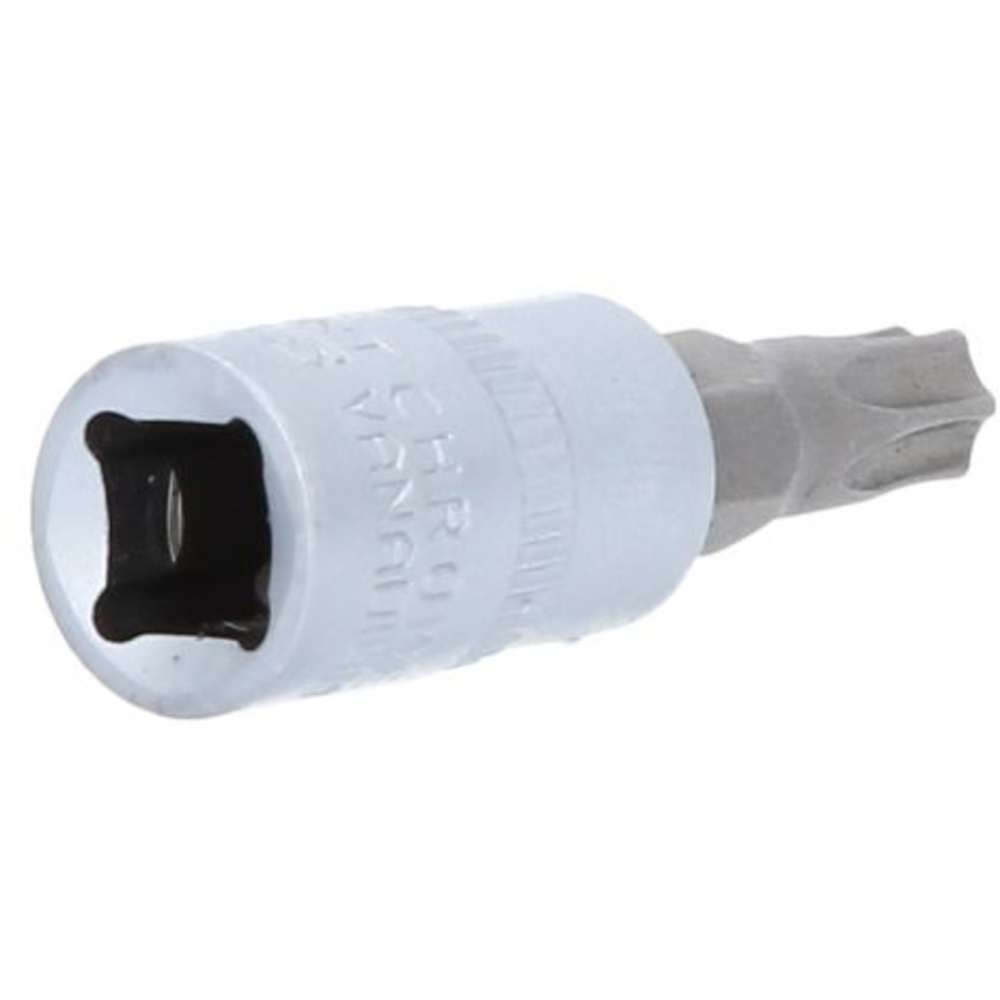 Douille tournevis TORX percé 1/4