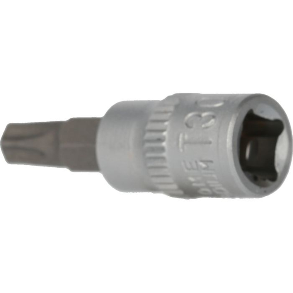 Douille tournevis TORX percé 1/4