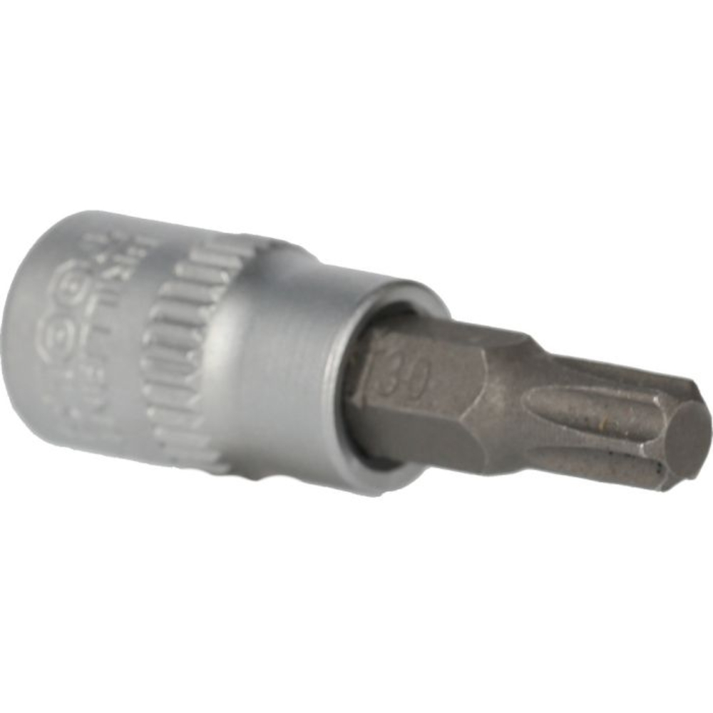 Douille tournevis TORX percé 1/4