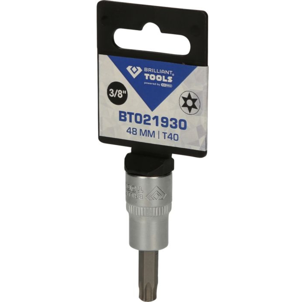 Douille tournevis TORX percé 3/8
