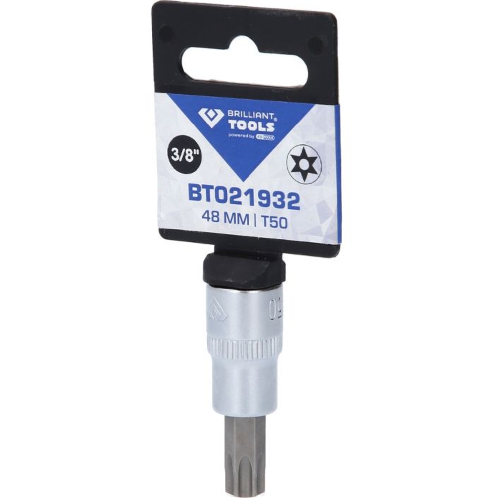 Douille tournevis TORX percé 3/8