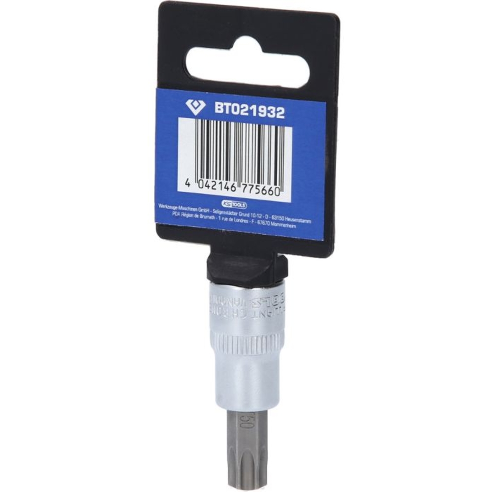 Douille tournevis TORX percé 3/8