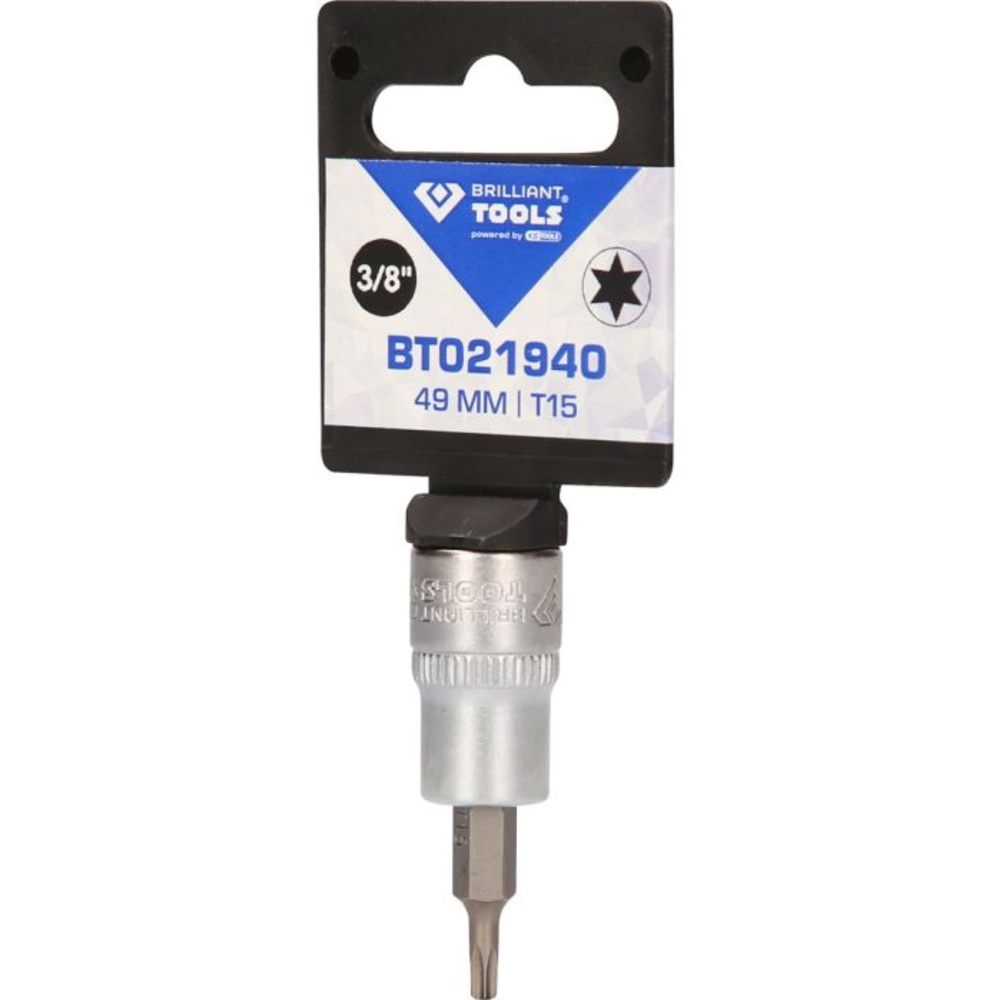 Douille tournevis TORX 3/8