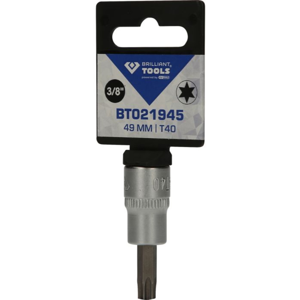 Douille tournevis TORX 3/8