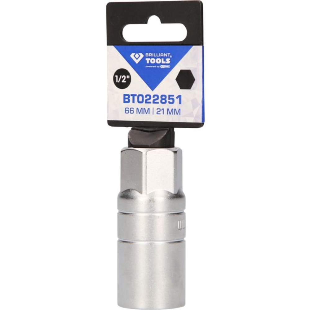 Douille 6 pans pour bougies d'allumage 1/2