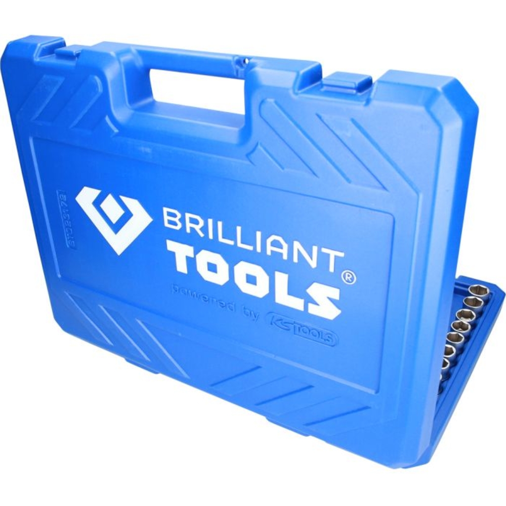 Coffret de douilles et cliquets 172 pcs BRILLIANT TOOLS - KS TOOLS - BT023172