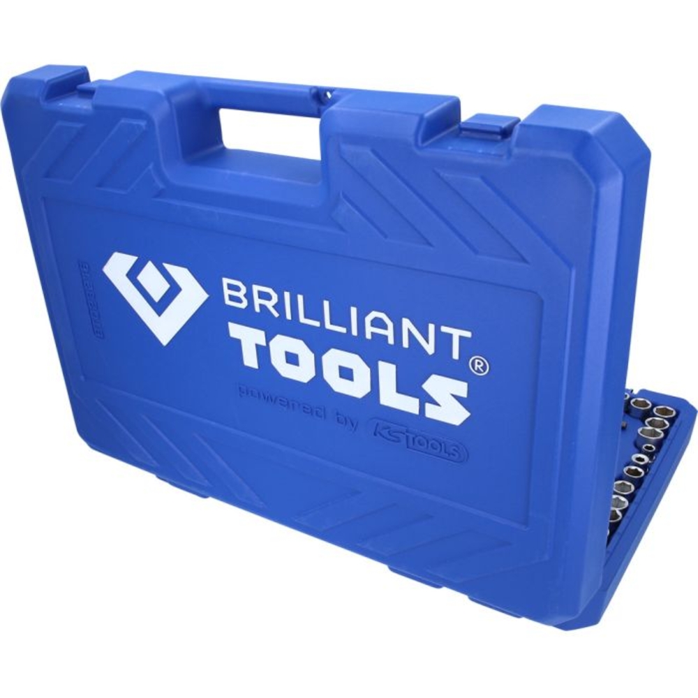 Coffret de douilles cliquets et clés mixtes 206 pcs BRILLIANT TOOLS - KS TOOLS - BT023216