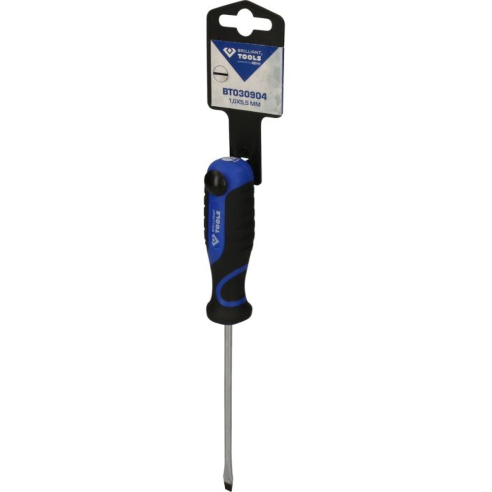 Tournevis Fente 1,0x5,5mm L125mm BRILLIANT TOOLS - KS TOOLS - BT030904