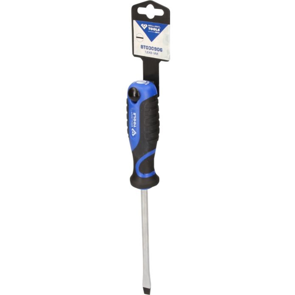 Tournevis Fente 1,6x8mm L150mm BRILLIANT TOOLS - KS TOOLS - BT030906