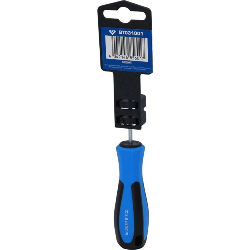 Tournevis Fente 3mm - L80mm BRILLIANT TOOLS - KS TOOLS - BT031001