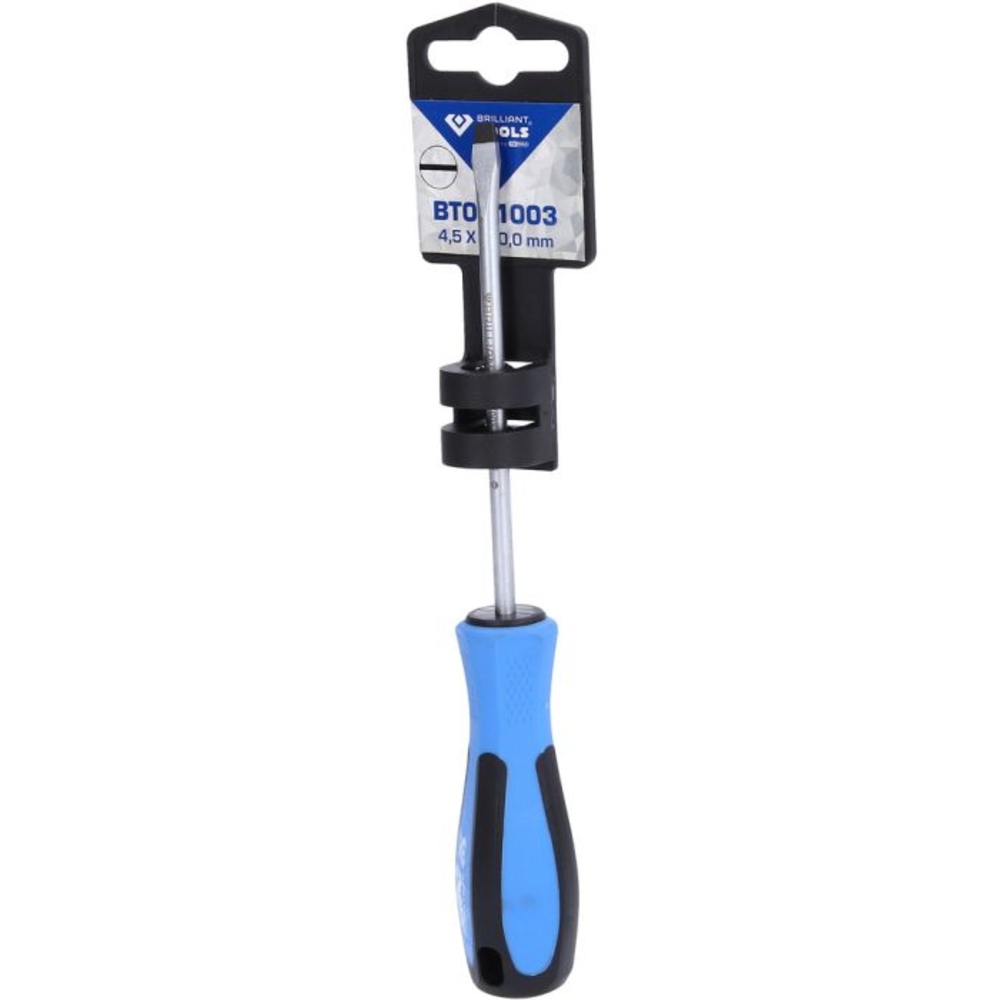 Tournevis Fente 4,5mm - L100mm BRILLIANT TOOLS - KS TOOLS - BT031003