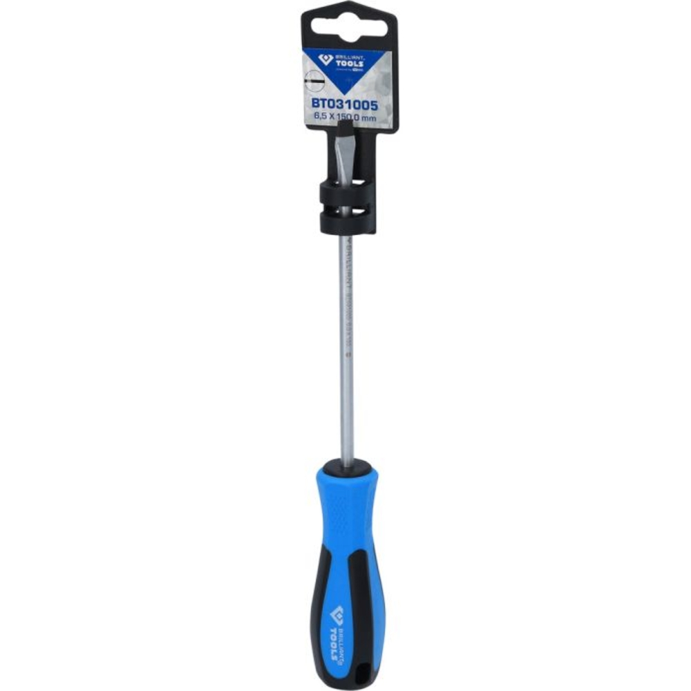 Tournevis Fente 6,5mm - L150mm BRILLIANT TOOLS - KS TOOLS - BT031005