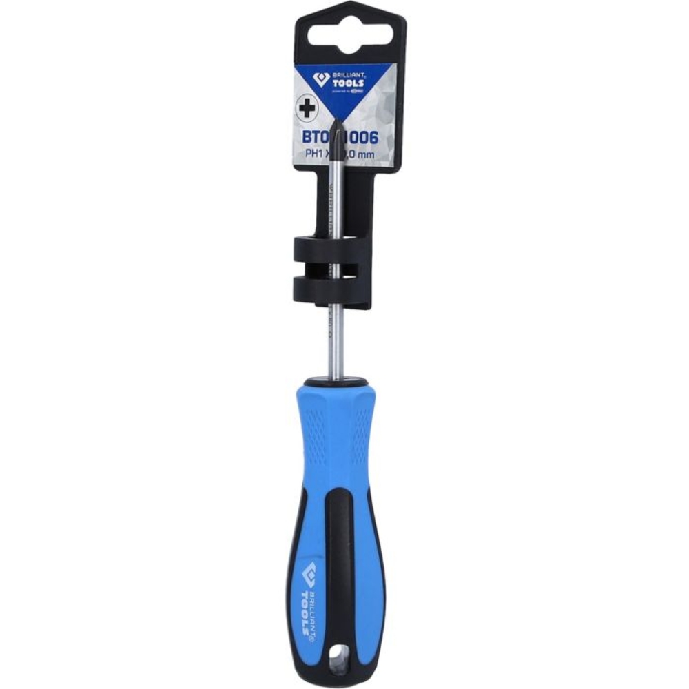 Tournevis PHILLIPs PH1 - L80mm BRILLIANT TOOLS - KS TOOLS - BT031006