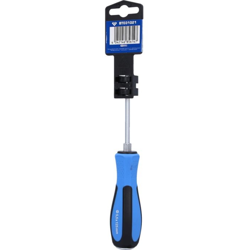 Tournevis à lame traversante Fente 5,5mm L125mm BRILLIANT TOOLS - KS TOOLS - BT031021