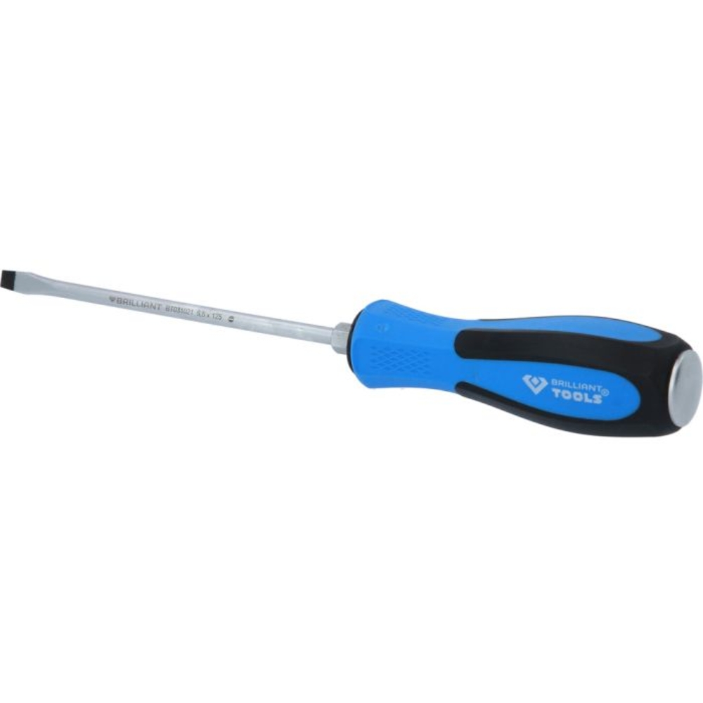 Tournevis à lame traversante Fente 5,5mm L125mm BRILLIANT TOOLS - KS TOOLS - BT031021