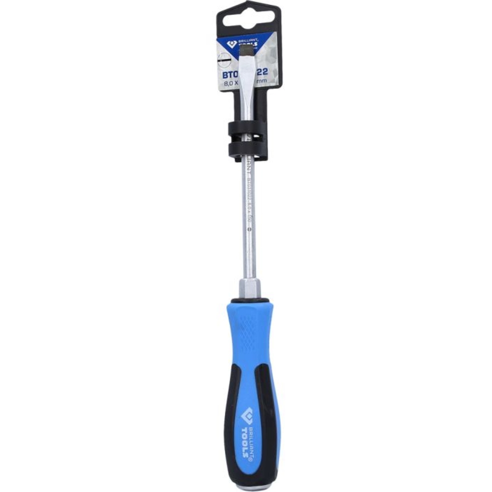 Tournevis à lame traversante Fente 8mm L150mm BRILLIANT TOOLS - KS TOOLS - BT031022
