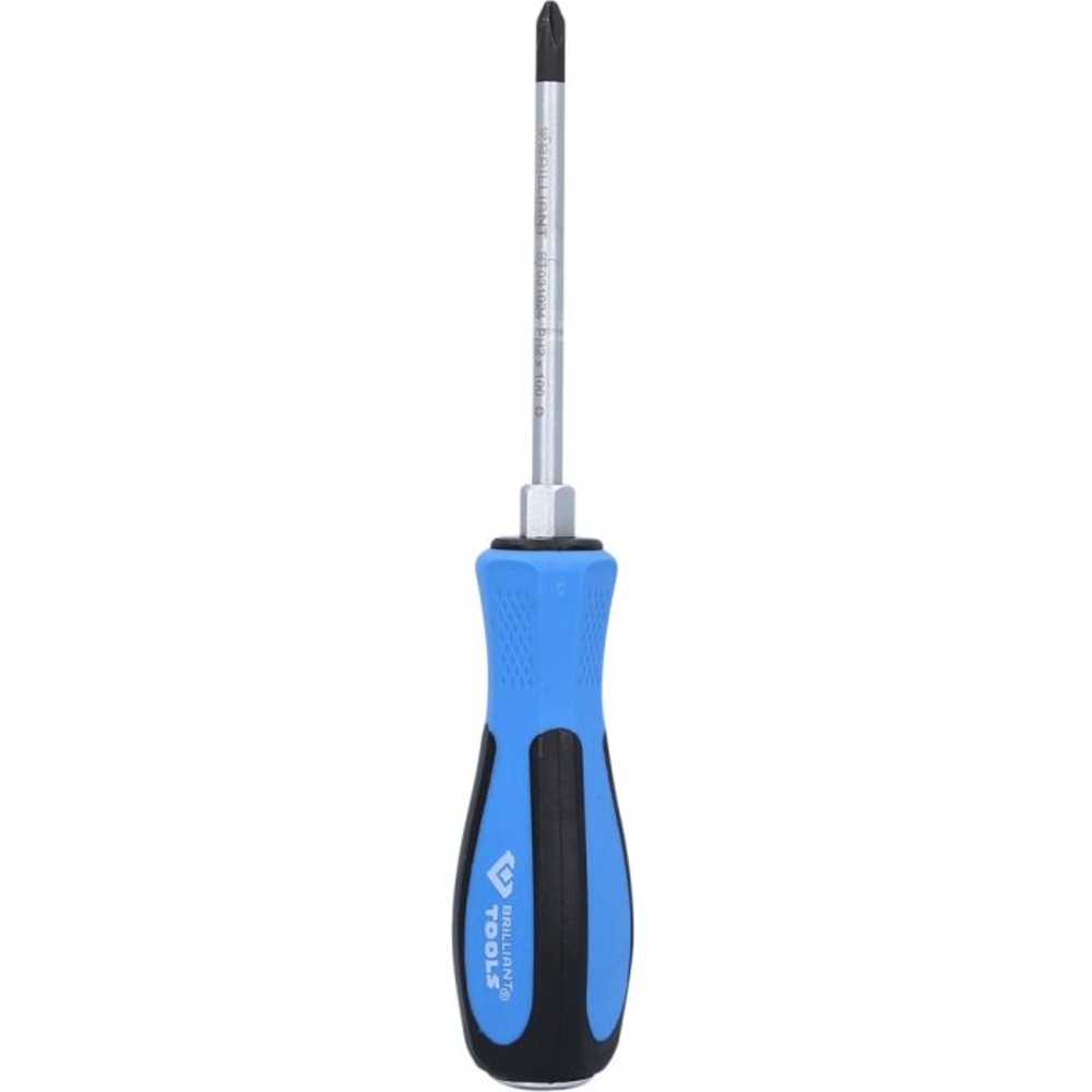 Tournevis à lame traversante PH2, L100mm BRILLIANT TOOLS - KS TOOLS - BT031024