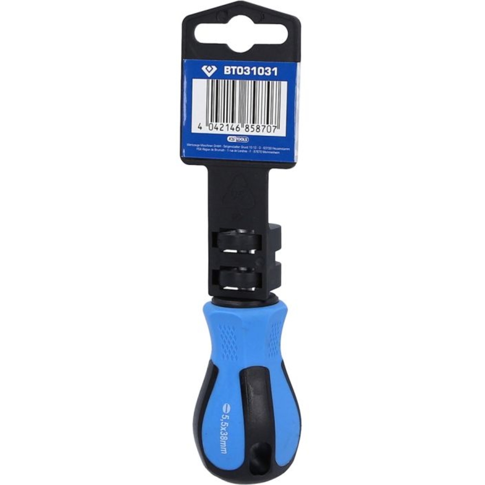 Tournevis Fente 5,5mm L38mm BRILLIANT TOOLS - KS TOOLS - BT031031