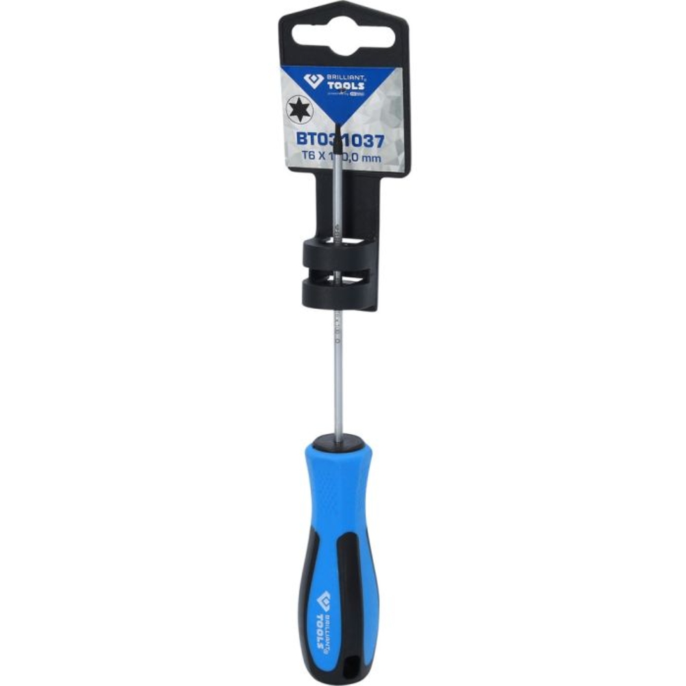 Tournevis TORx T6, L100mm BRILLIANT TOOLS - KS TOOLS - BT031037