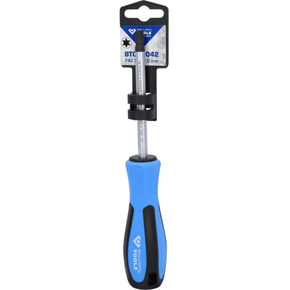 Tournevis TORx T40, L100mm BRILLIANT TOOLS - KS TOOLS - BT031042