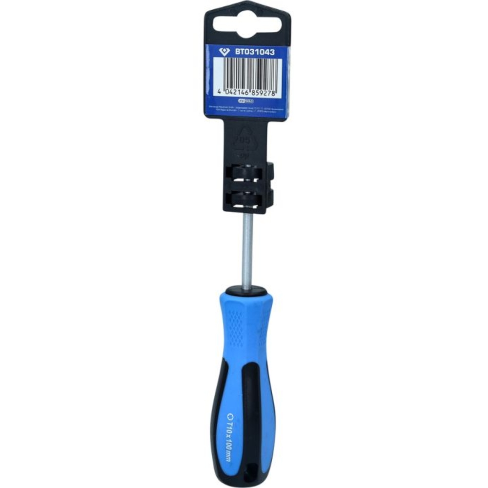 Tournevis TORx T10, L100mm BRILLIANT TOOLS - KS TOOLS - BT031043