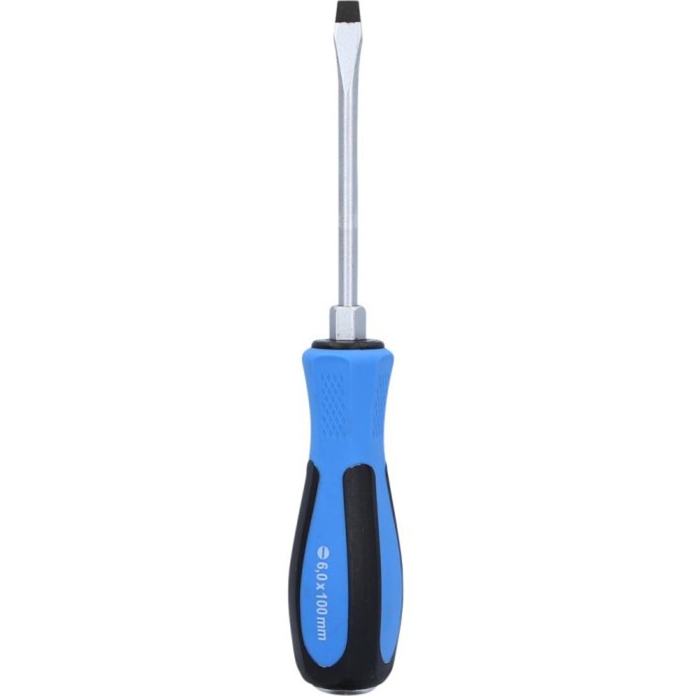 Tournevis à lame traversante Fente 6mm L100mm BRILLIANT TOOLS - KS TOOLS - BT031051