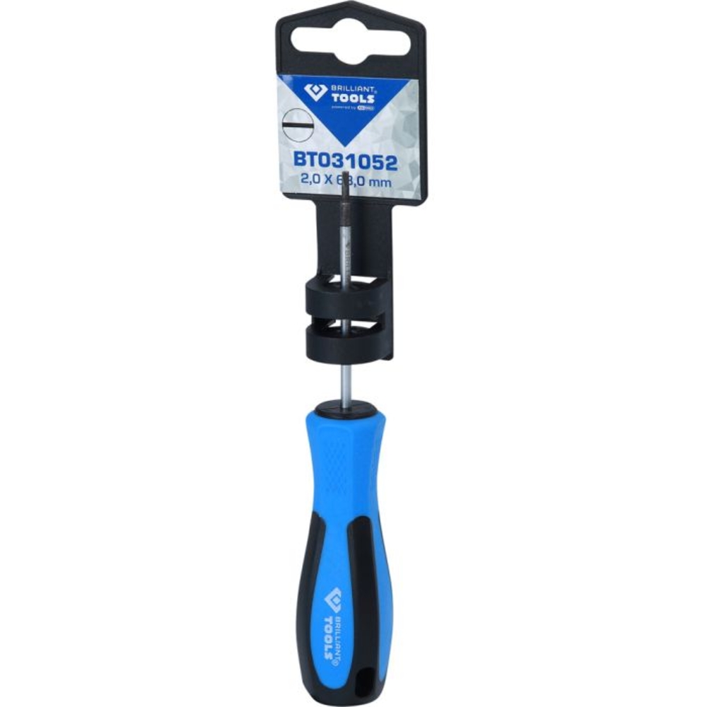 Tournevis Fente 2mm L63mm BRILLIANT TOOLS - KS TOOLS - BT031052