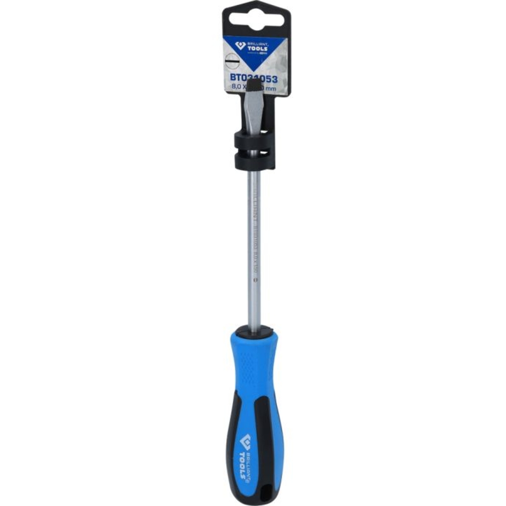 Tournevis Fente 8mm L150mm BRILLIANT TOOLS - KS TOOLS - BT031053