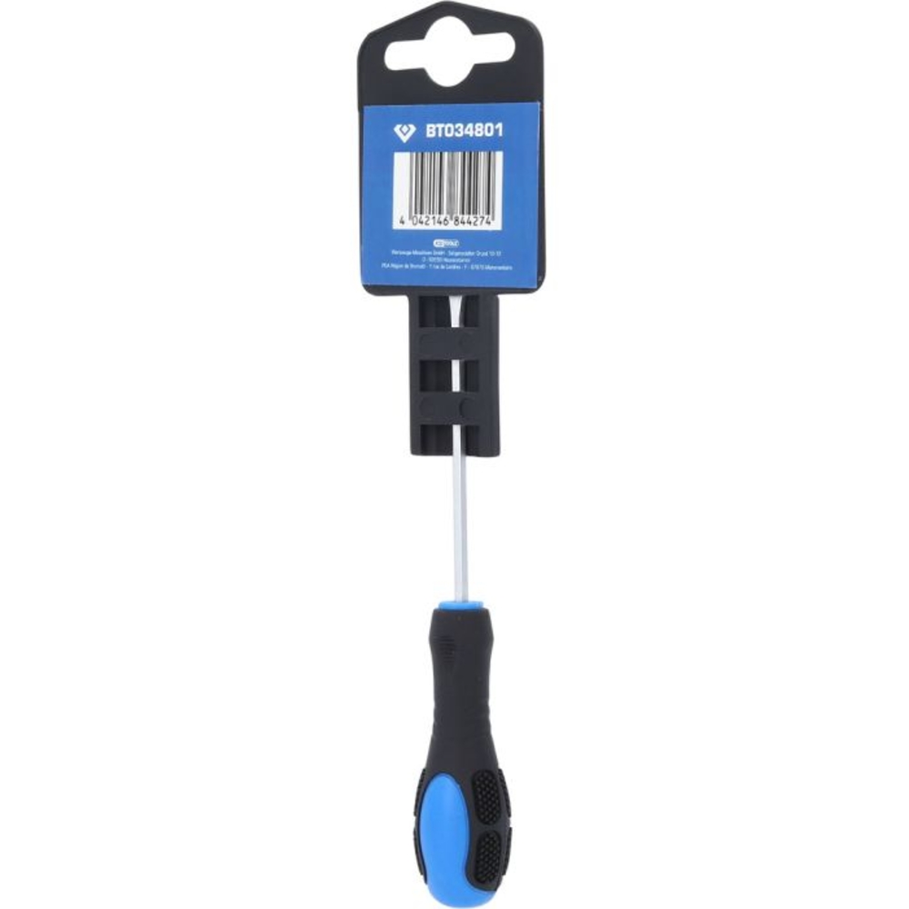 Tournevis à lame traversante Fente 3,0mm L75mm BRILLIANT TOOLS - KS TOOLS - BT034801