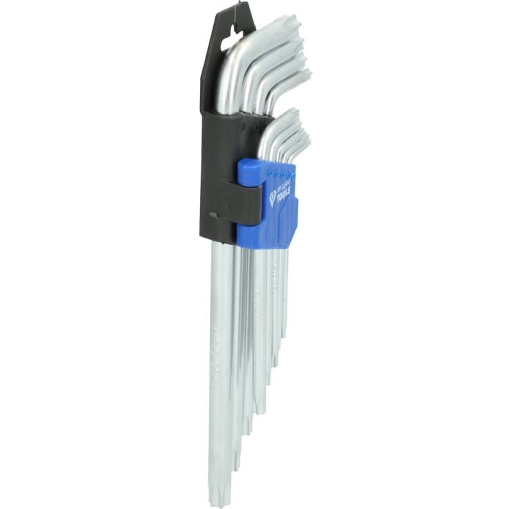 Jeu de clés males TORX courtes 9 pcs BRILLIANT TOOLS - KS TOOLS - BT044009