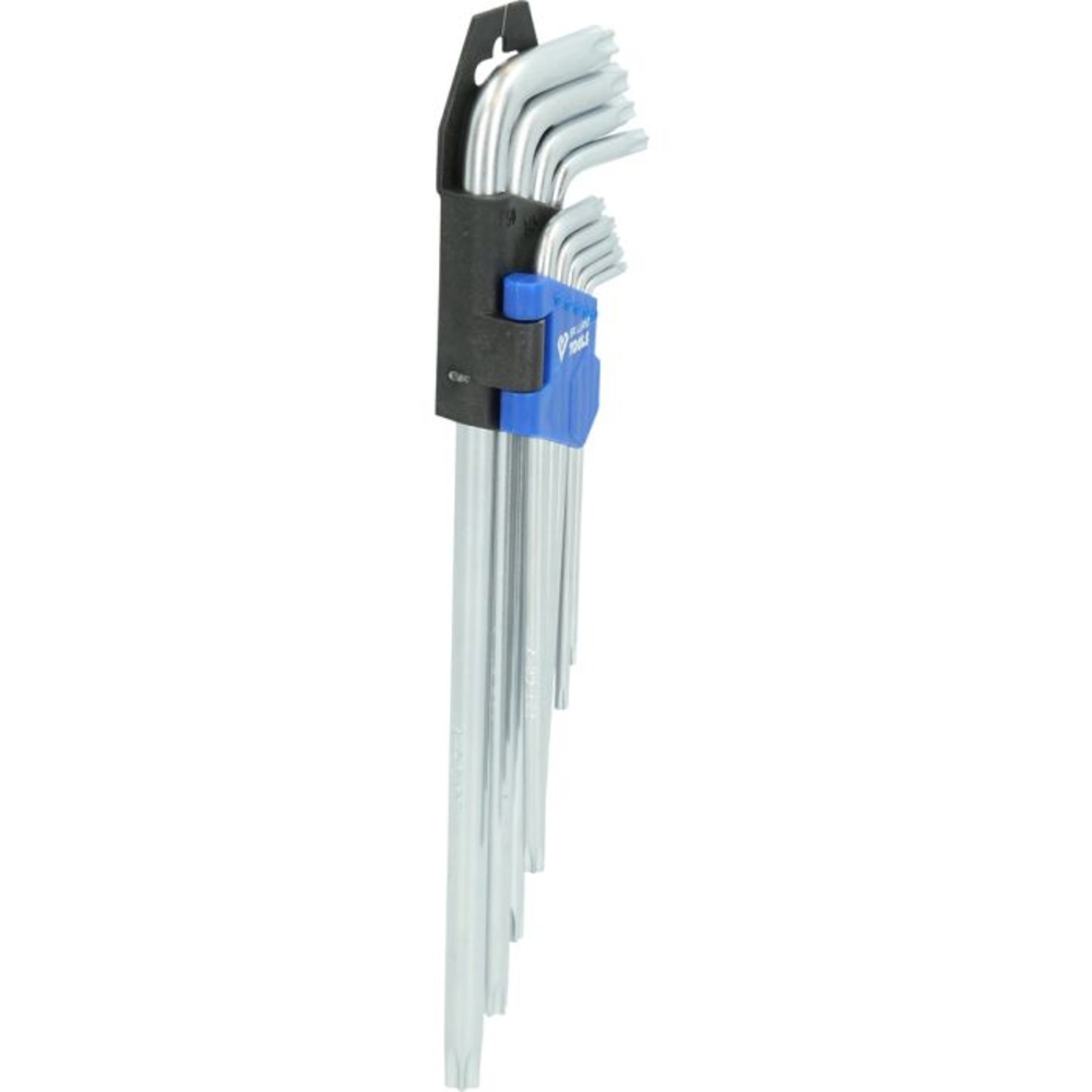 Jeu de clés males TORX longues 9 pcs BRILLIANT TOOLS - KS TOOLS - BT044019